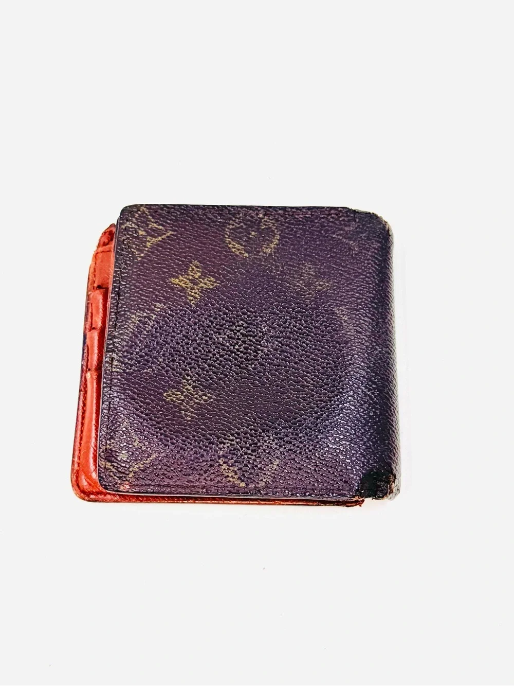 Louis Vuitton LV Men’s Vintage Leather Monogram Bifold Wallet